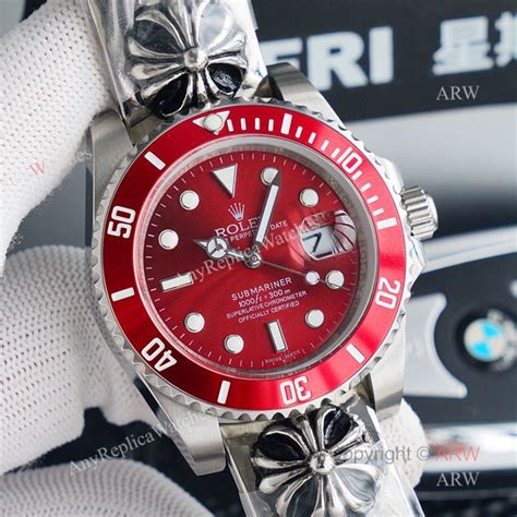 rolex chrome hearts red|drake chrome hearts 2022.